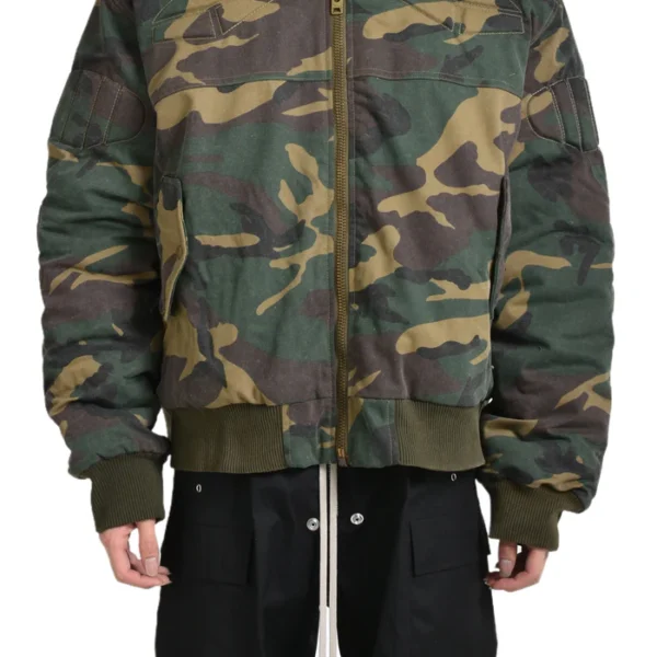 Satoshi Nakamoto Camo Ma Moto Jacket Camo