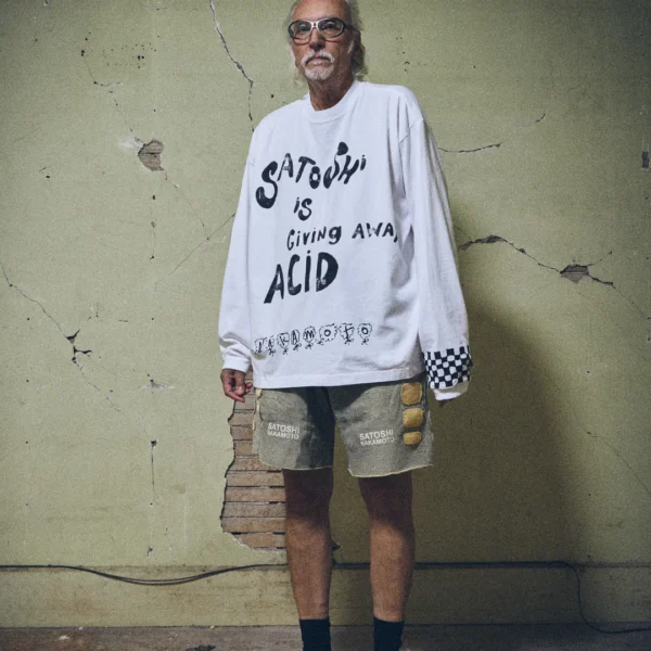Satoshi Nakamoto Acid Longsleeve