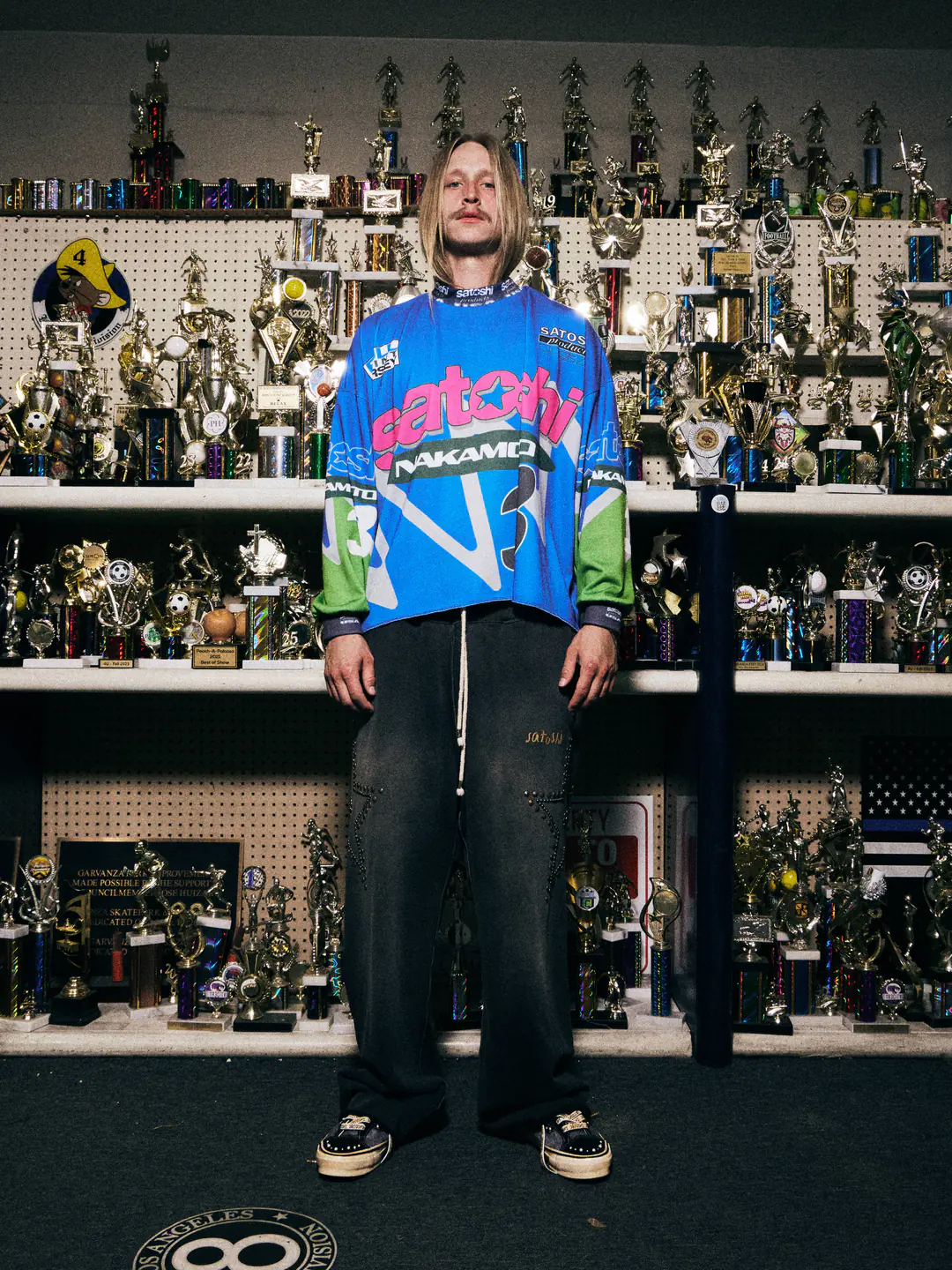 SATOSHIWEB130.webp SATOSHI NAKAMOTO SPEEDWAY LONGSLEEVE BLUE
