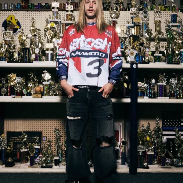 SATOSHI NAKAMOTO SPEEDWAY LONGSLEEVE