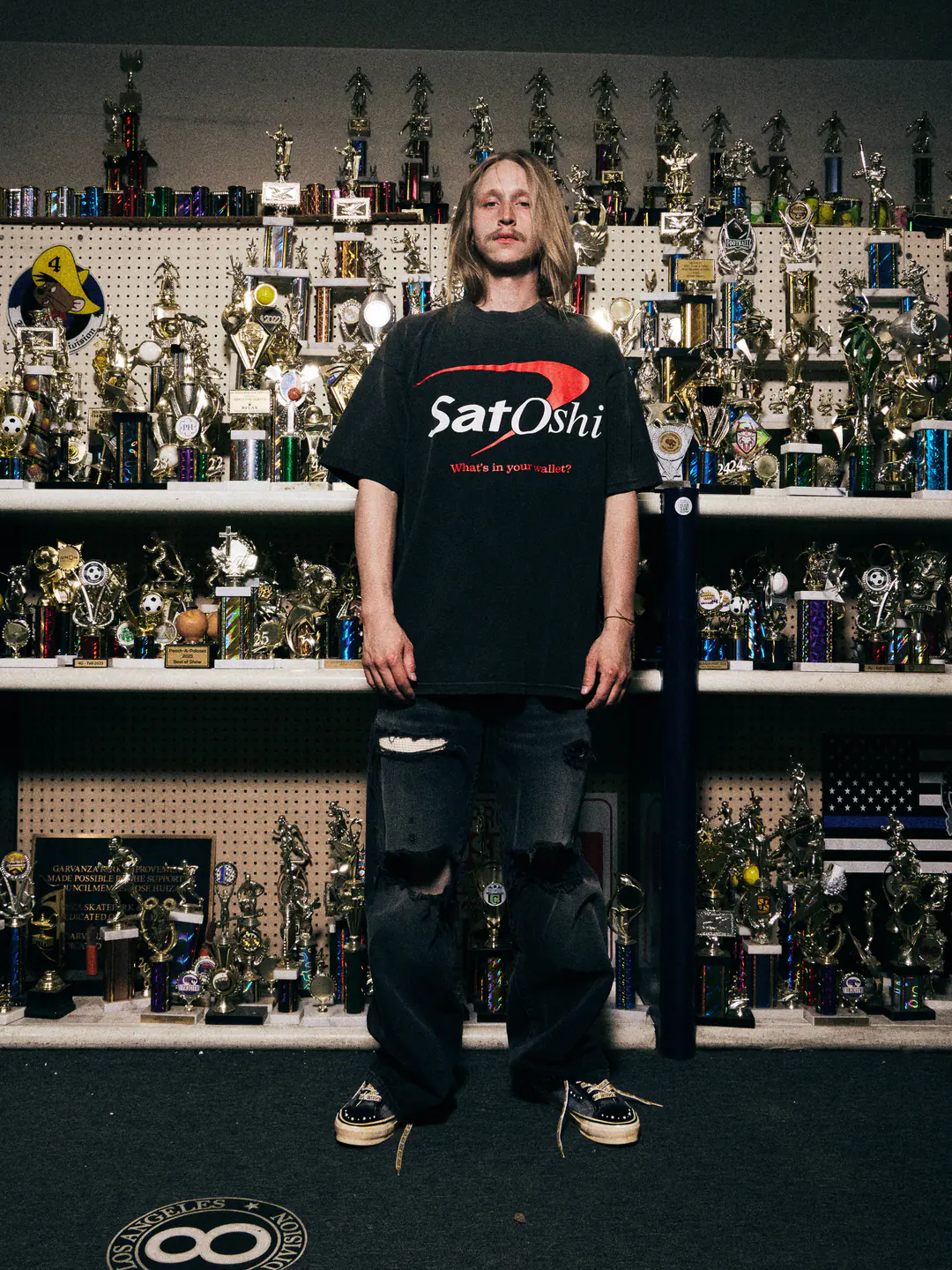 SATOSHI NAKAMOTO BANK OF SATOSHI TEE BLACK
